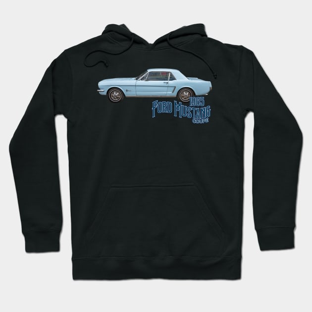 1965 Ford Mustang Coupe Hoodie by Gestalt Imagery